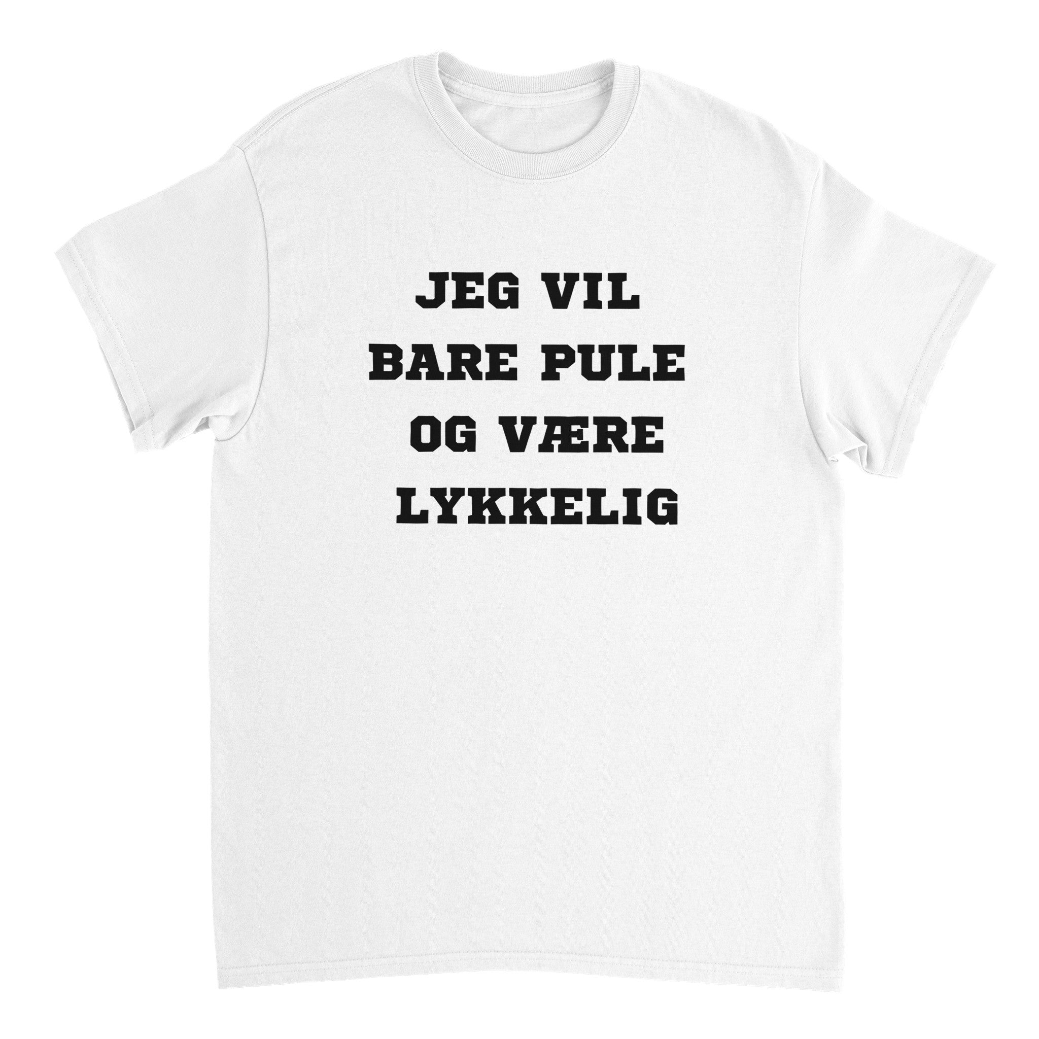 Vil Bare Pule Og Være Lykkelig